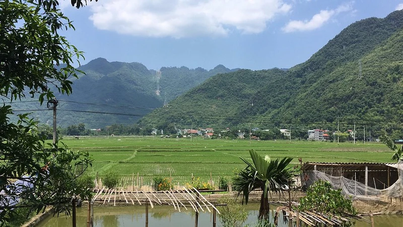 Mai Chau Lac Village have many homestays in mai chau