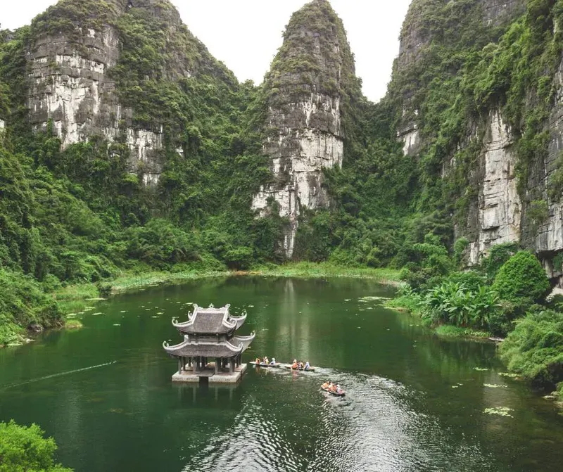 The social vibe in Ninh Binh is fantastic
