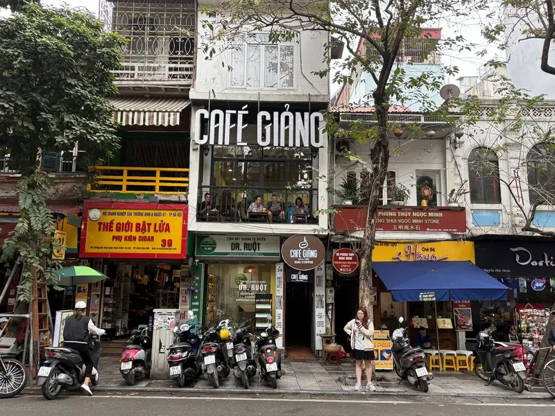 Café Giang what to see in hanoi old quarter