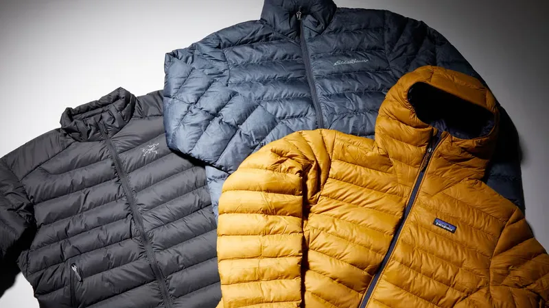 The packable down jacket backpacking supply list