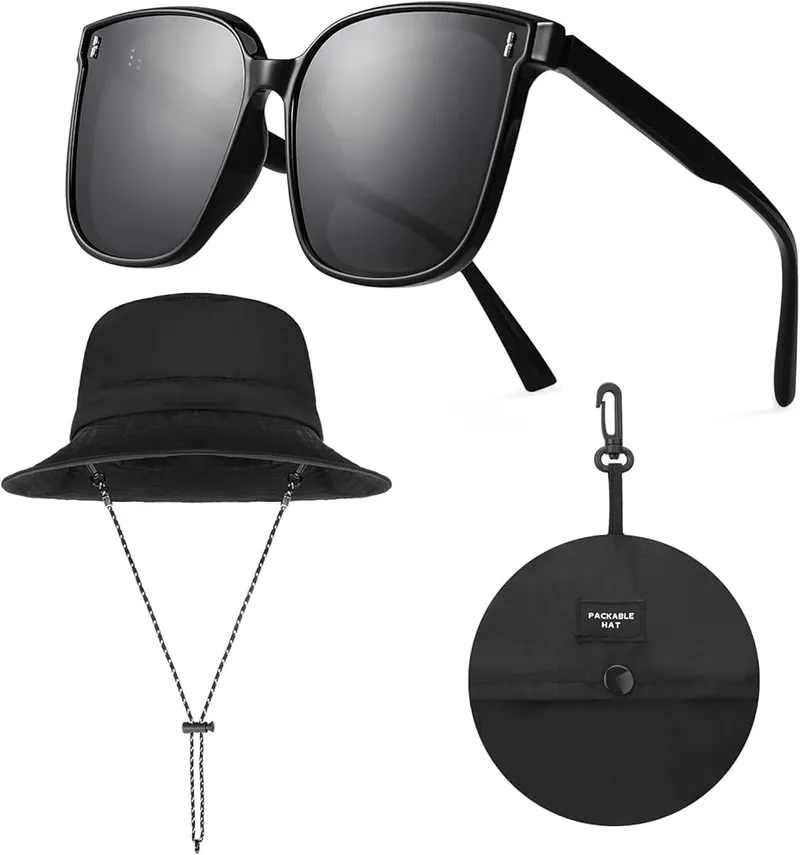 Crushable sun hat & polarized sunglasses ultralight backpacking equipment list