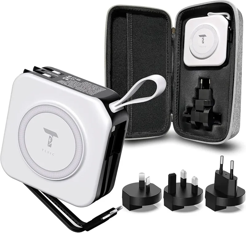 universal adapter & power bank backpacking equipment list