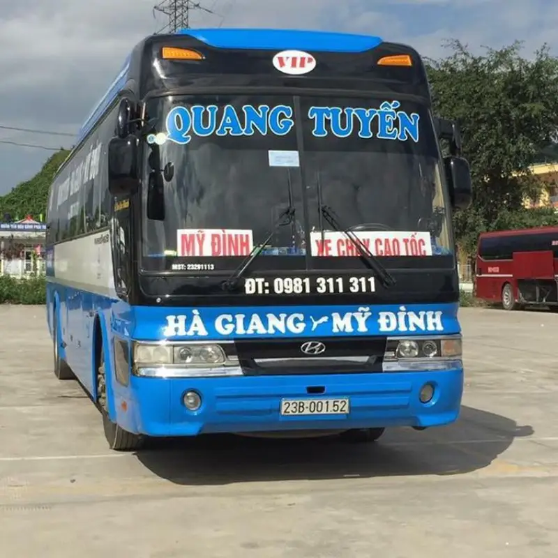 Popular Ha Giang route bus in Hanoi hanoi to ha giang