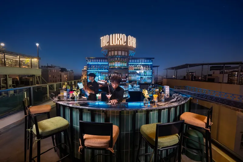 The Luxe Bar - best rooftop bar hanoi