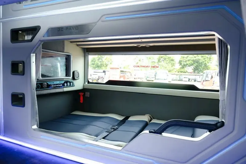 Budget sleeper bus cabin for long journeys hanoi hue bus