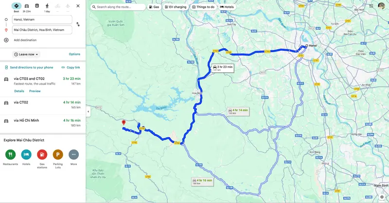 Bus from Hanoi to Mai Chau: Schedules, Prices & Best Options Distance from hanoi to mai chau by bus