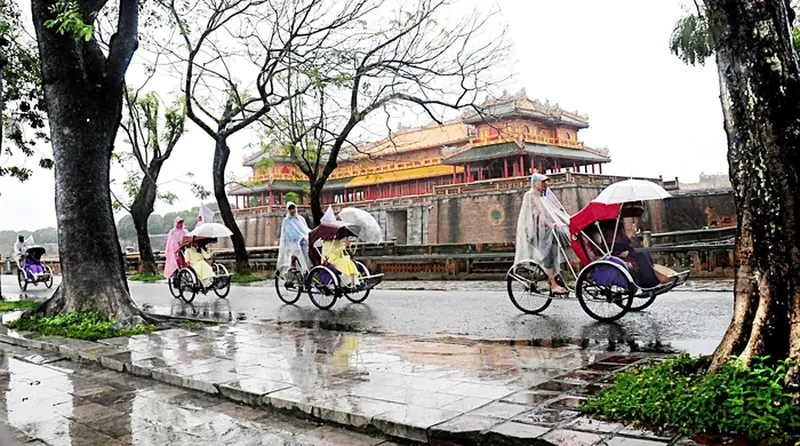Rainy season near Hue Imperial City is hue worth visiting