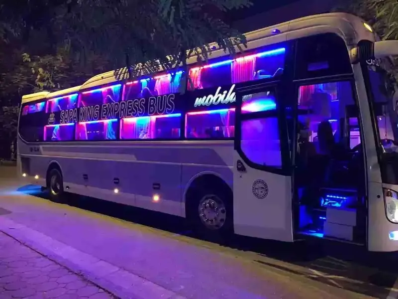 Overnight sleeper bus from Hanoi to Sapa hanoi to sapa bus