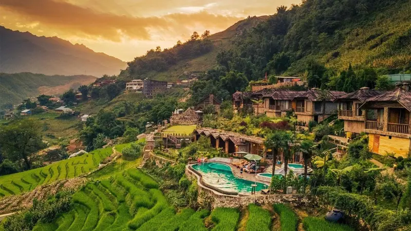 Explore bamboo forests & waterfalls at Giang Ta Chai - Cat Cat sapa fansipan trek