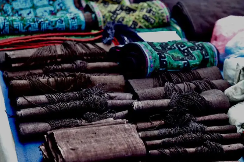 Indigo-dyed clothing what to buy in sapa - Indigo-dyed clothing